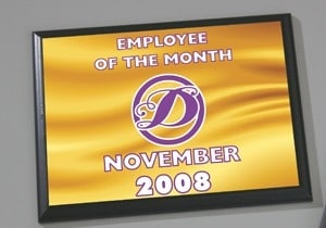 Employee of the month reward
