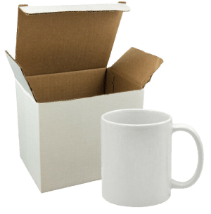 White Mug & box