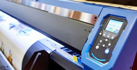 Large format sublimation transfer textile printer