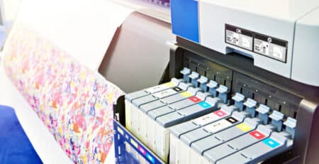 Sublimation printer for productive and quality printing of textiles and promotional items