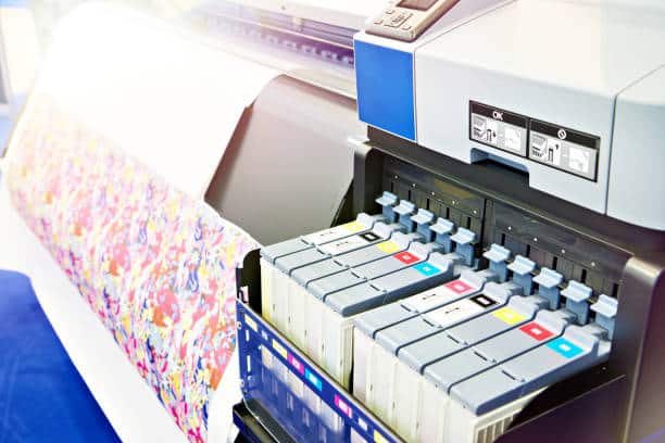Sublimation printer for productive and quality printing of textiles and promotional items